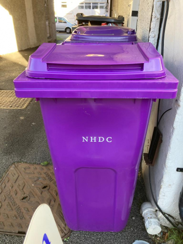 NHDC: Purple bin worries